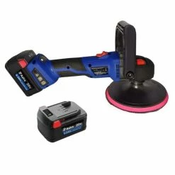 Brand new ❤️ Astro Pneumatic 20V 7 Inch Brushless Variable Speed Rotary Polisher With 2 Batteries 30570 🎉