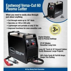 Best Sale 🌟 Eastwood Versa Cut 60 Amp Plasma Cutter 👏 -Eastwood - shop p58221 infographic