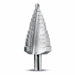 Cheapest ⌛ Evolution Power Tools Straight Flute Step Drill 1/4 In. To 1 3/8 In. SD 11 🔥