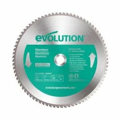 Flash Sale ⌛ Evolution Power Tools 12 In. Aluminum X 80T X 1 In. Arbor 12BLADEAL 😀