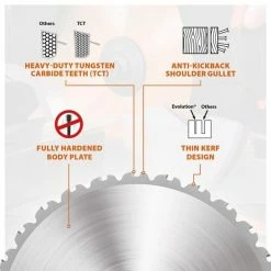 Brand new 🥰 Evolution Power Tools 9 In. Multipurpose X 26T X 1 In. Arbor RAGE230BLADE ✨ 5 Brand new 🥰 Evolution Power Tools 9 In. Multipurpose X 26T X 1 In. Arbor RAGE230BLADE ✨ -Eastwood - shop p58390 2 1