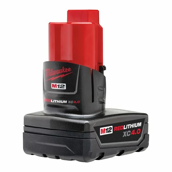Cheapest ❤️ Milwaukee M12 REDLITHIUM XC 4.0 Extended Capacity Battery Pack 48-11-2440 🎁 2 Cheapest ❤️ Milwaukee M12 REDLITHIUM XC 4.0 Extended Capacity Battery Pack 48-11-2440 🎁 - Image 2