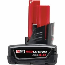 Cheapest ❤️ Milwaukee M12 REDLITHIUM XC 4.0 Extended Capacity Battery Pack 48-11-2440 🎁
