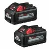 Best reviews of ⌛ Milwaukee M18 REDLITHIUM HIGH OUTPUT XC6.0 Battery Pack 2 Pk 48-11-1862 🎁