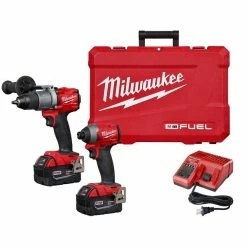 Cheapest ❤️ Milwaukee M18 FUEL 2-Tool Combo Kit: 🔨 Hammer Drill/Impact 2997-22 💯