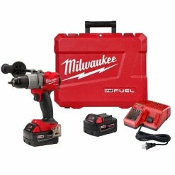 Best Pirce 👏 Milwaukee M18 FUEL 1/2 In. Drill Driver Kit 2803-22 ✨