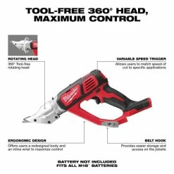 Promo ๐ฏ Milwaukee M18 18 Gauge Double Cut Shear Tool Only 2635-20 ๐งจ 5 Promo ๐ฏ Milwaukee M18 18 Gauge Double Cut Shear Tool Only 2635-20 ๐งจ -Eastwood - shop p61206 2 1