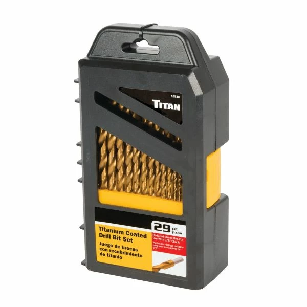 Cheapest ๐ Titan Tools 29 Pc. Titanium ๐งฅ Coated Drill Bit Set 16530 ๐ฏ 3 Cheapest ๐ Titan Tools 29 Pc. Titanium ๐งฅ Coated Drill Bit Set 16530 ๐ฏ - Image 3