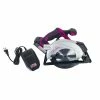 Deals 👏 The Original Pink Box 20-Volt Lithium-Ion Cordless Circular Saw PB20VCIR_2Ah_CHRGR ✨