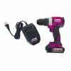 Coupon 🧨 The Original Pink Box 20-Volt Lithium-Ion Cordless Drill PB20VLID_2Ah_CHRGR 🧨