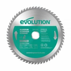 Outlet 😉 Evolution 8-1/4 In. Aluminum Cutting Blade, 1 In. Arbor A210TCT-60CS 🧨