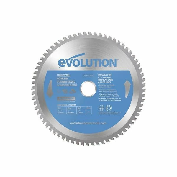 Top 10 โ Evolution 8-1/4 In. Thin Steel Cutting Blade, 1 In. Arbor T210TCT-68CS ๐ 1 Top 10 โ Evolution 8-1/4 In. Thin Steel Cutting Blade, 1 In. Arbor T210TCT-68CS ๐