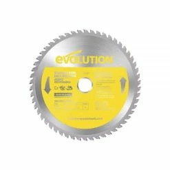 Cheap ⌛ Evolution 8-1/4 In. Stainless Steel Cutting Blade, 1 In. Arbor S210TCT-54CS 🔥