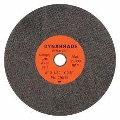 Budget ❤️ Dynabrade 4 In. X 1/32 In. X 3/8 In. Dynafire T1 Cut-Off Wheel 79813 ⭐