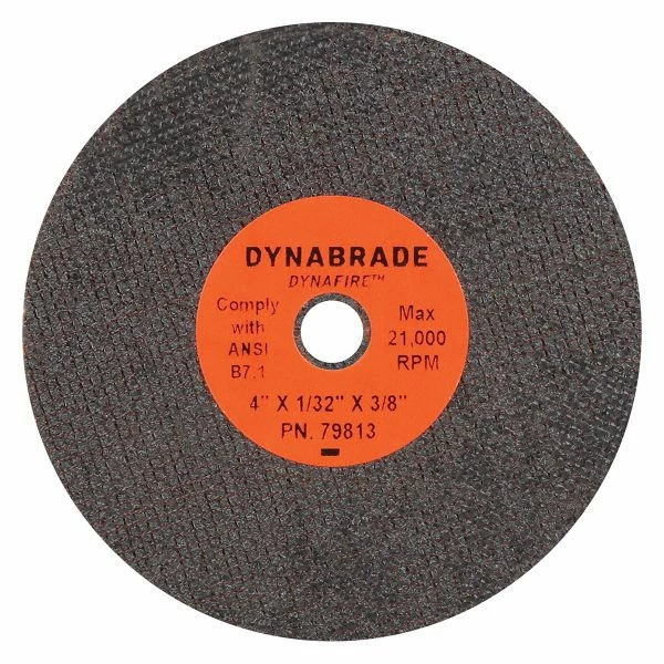 Budget ❤️ Dynabrade 4 In. X 1/32 In. X 3/8 In. Dynafire T1 Cut-Off Wheel 79813 ⭐ 1 Budget ❤️ Dynabrade 4 In. X 1/32 In. X 3/8 In. Dynafire T1 Cut-Off Wheel 79813 ⭐
