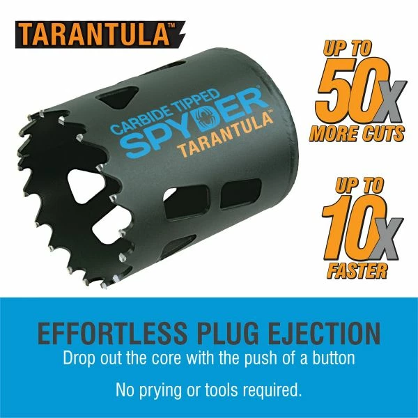 Flash Sale ๐งจ Spyder Products 6 Piece Tungsten Carbide Tipped Carbide Tipped Wood-Masonry Hole Saw Set 600922 ๐ฅฐ 2 Flash Sale ๐งจ Spyder Products 6 Piece Tungsten Carbide Tipped Carbide Tipped Wood-Masonry Hole Saw Set 600922 ๐ฅฐ - Image 2