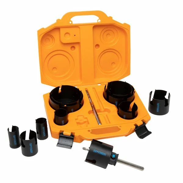 Buy 🎉 Spyder Products 14 Piece Tungsten Carbide Tipped Wood-Masonry Hole Saw Set 600880 😉 1 Buy 🎉 Spyder Products 14 Piece Tungsten Carbide Tipped Wood-Masonry Hole Saw Set 600880 😉