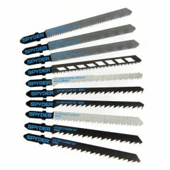 Wholesale ❤️ Spyder Products 10 Piece Metal-Wood Jigsaw Blades 300064 🎉