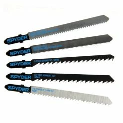 Outlet 🛒 Spyder Products 5 Piece Jigsaw Blades Multimaterial 300062 🌟