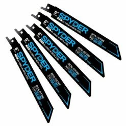 Top 10 🌟 Spyder Products 5 Piece Black Series Bi Metal Reciprocating Saw Blades 18 - 6 In. 200303 ✔️