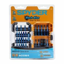 Best Sale 🔥 Spyder Products Mach-Blue 30 Piece Impact Bit Set 19030 ❤️ -Eastwood - shop p64684 2 1