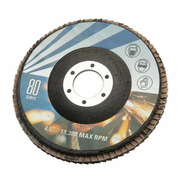 Cheapest โค๏ธ Precision Abrasives Zirconia Angle Face Flap Disc 4.5 Inch X 7/8 Inch - 80 Grit ๐งจ 2 Cheapest โค๏ธ Precision Abrasives Zirconia Angle Face Flap Disc 4.5 Inch X 7/8 Inch - 80 Grit ๐งจ - Image 2